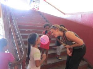 Chatting with the Kids in Kota Kinabalu, Malaysia